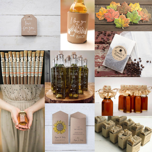 Ten Lovely Wedding Favors for Fall