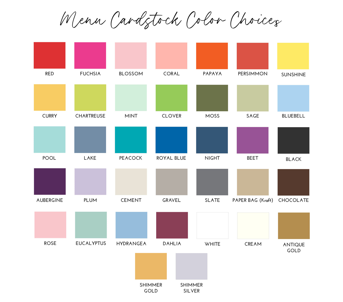 Set of 10 - Black Wedding Plate Menu – Custom Wedding Menu - Round Plate Menu Cards